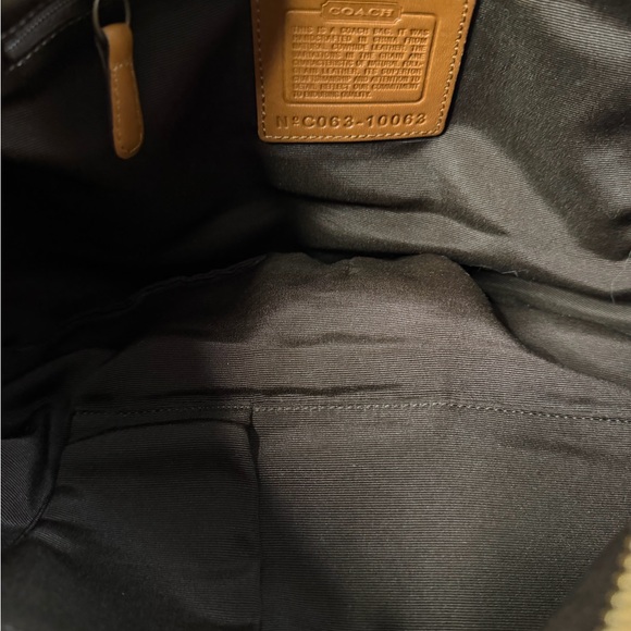 Coach Mia Tan Soho Leather Shoulder Bag/Hobo w/Embellishments 10063 - Picture 7 of 8